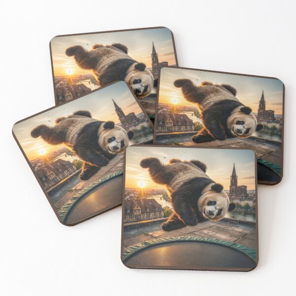 Item preview, Panda on a Trampoline designed and sold by Tridentulus.