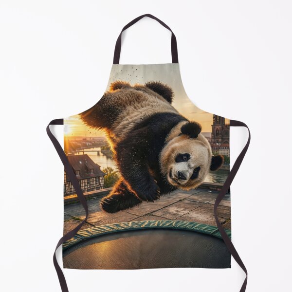 Item preview, Panda on a Trampoline designed and sold by Tridentulus.