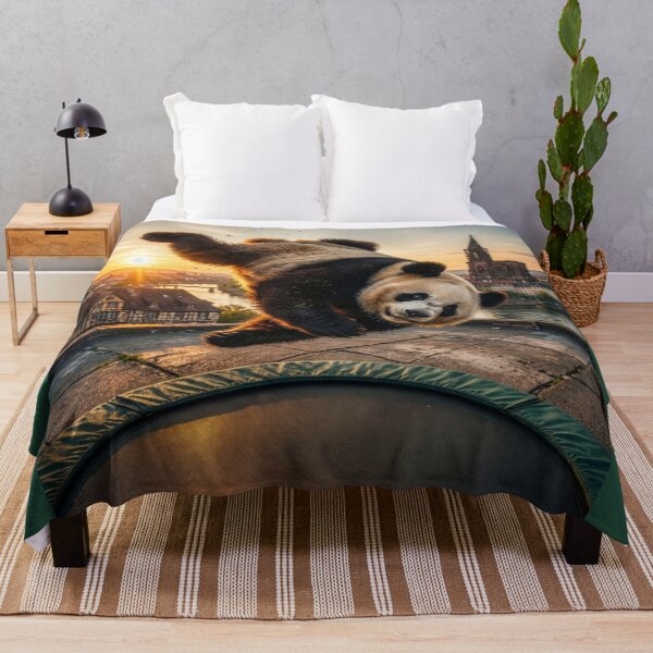 Item preview, Panda on a Trampoline designed and sold by Tridentulus.
