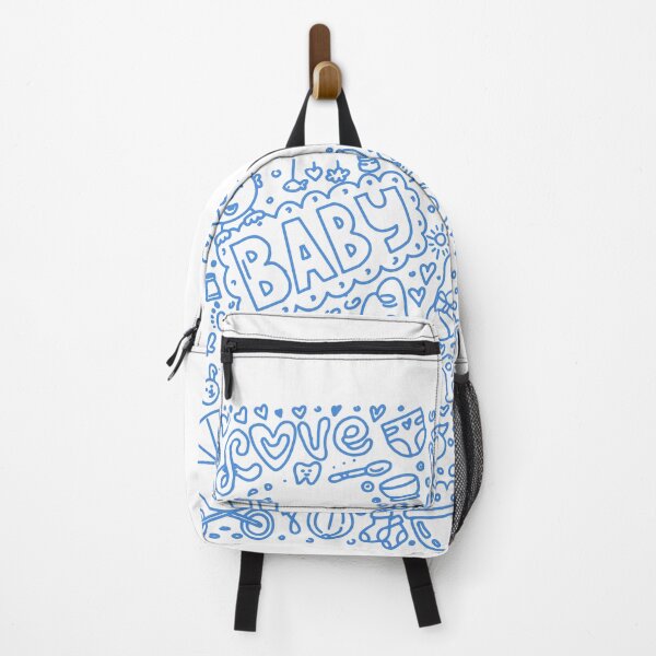 Item preview, Letter B Baby Boy Doodle Line Art designed and sold by shpolka.