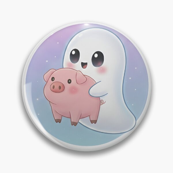 Item preview, Ghosty's Plush Pig designed and sold by Yoombreon.