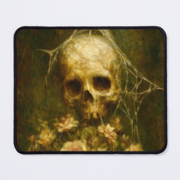 Item preview, Skull and Flowers designed and sold by Gregory James Wyrick.