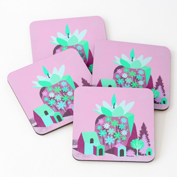 Item preview, Blooming Sanctuary – A Whimsical Floral Village designed and sold by joycrysstudio.