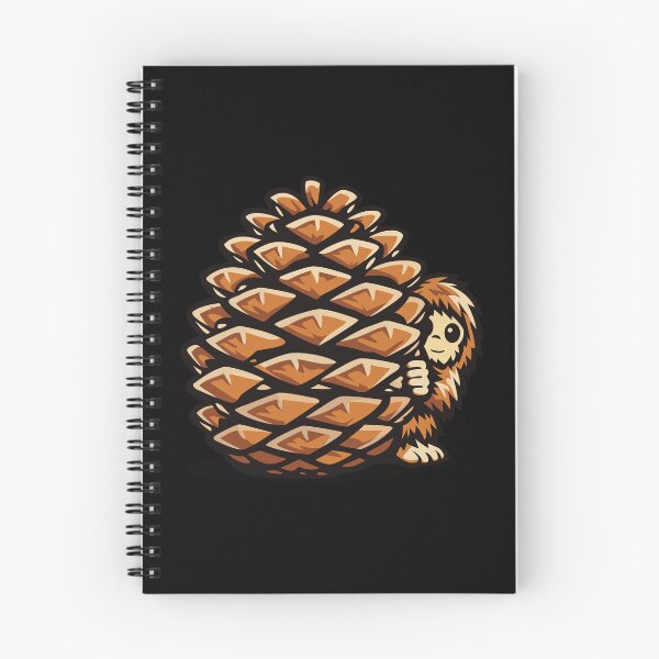 Item preview, Tiny sasquatch with giant pinecone designed and sold by messy-nessie.