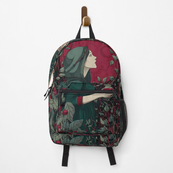 Item preview, Wine Witch Enchanting Floral Magic Potion Art Design designed and sold by ART ATTACK ZONE.