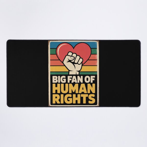 Item preview, Big Fan Of Human Rights Democracy Diversity Free Speech Social Justice Classic T-Shirt designed and sold by PaulaArtworks.