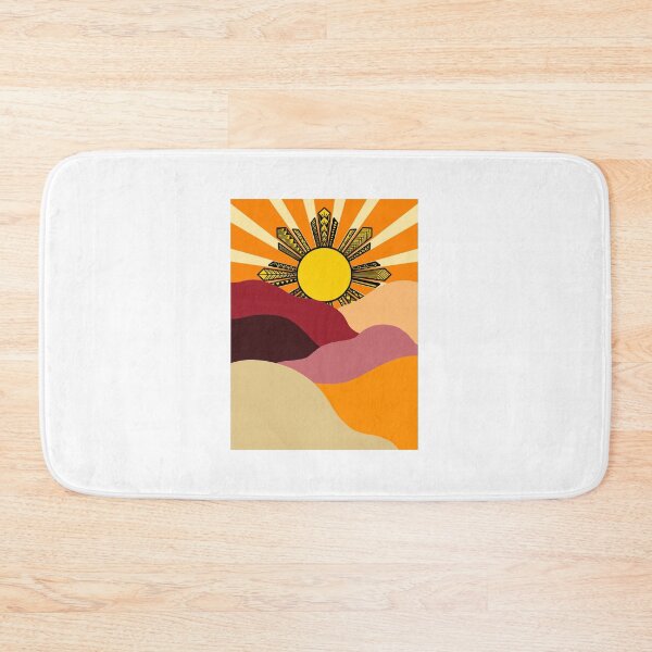 Item preview, Tribal Sun with Red Hills designed and sold by Steeb757.