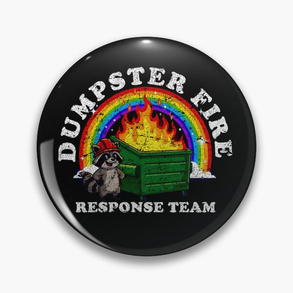 Item preview, Dumpster fire Response Team designed and sold by jihamsakiya.