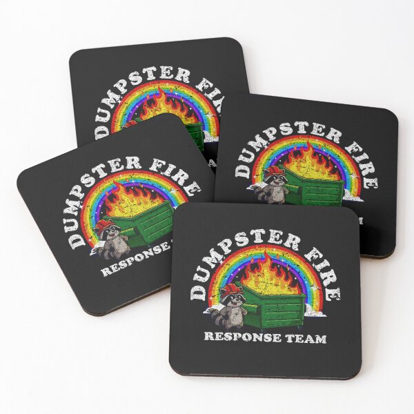 Item preview, Dumpster fire Response Team designed and sold by jihamsakiya.