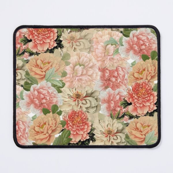 Item preview, Vintage Peonies and Roses Floral Digital Faux Decoupage Collage designed and sold by Licorice Moon.