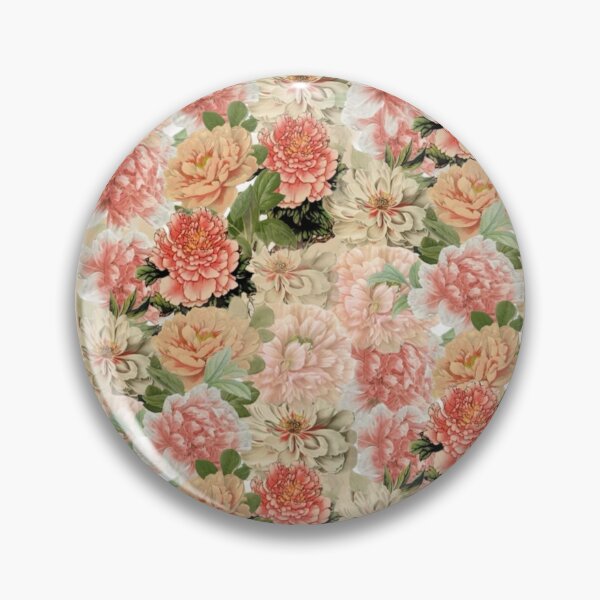Item preview, Vintage Peonies and Roses Floral Digital Faux Decoupage Collage designed and sold by Licorice Moon.
