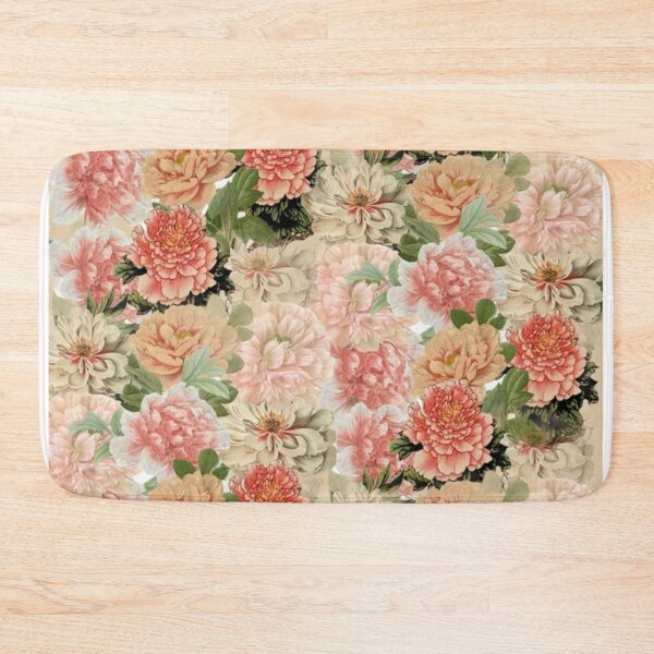 Item preview, Vintage Peonies and Roses Floral Digital Faux Decoupage Collage designed and sold by Licorice Moon.