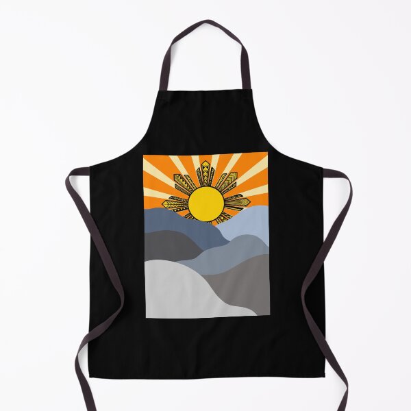 Item preview, Tribal Sun with Blue Hills designed and sold by Steeb757.
