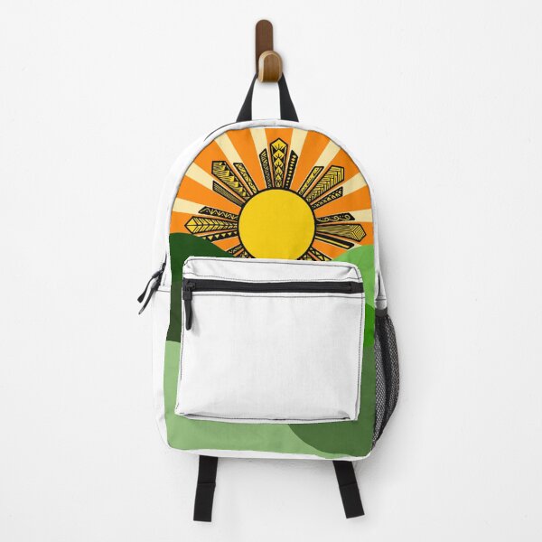 Item preview, Tribal Sun with Green Hills designed and sold by Steeb757.