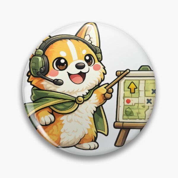 Item preview, Raid Leader Corgi designed and sold by jgvisualarts.