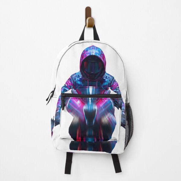 Item preview, Motorcycle Rider Speeds Technology Adrenaline Design Neon designed and sold by ART ATTACK ZONE.