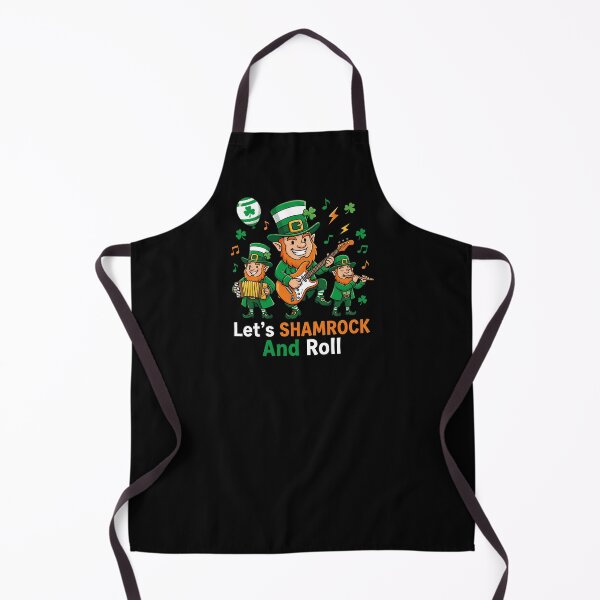 Item preview, St Patricks Let's Shamrock And Roll Musicians Band designed and sold by Betsytiptoe.
