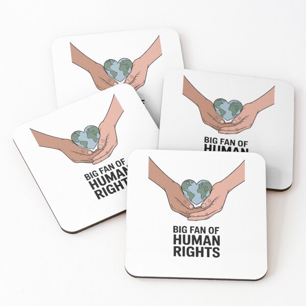 Item preview, Big Fan Of Human Rights Democracy Diversity Free Speech Social Justice Classic T-Shirt designed and sold by PaulaArtworks.