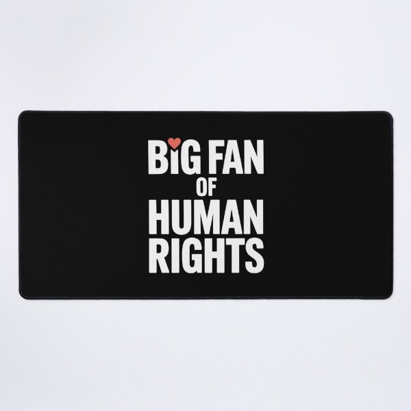 Item preview, Big Fan Of Human Rights Democracy Diversity Free Speech Social Justice Classic T-Shirt designed and sold by PaulaArtworks.
