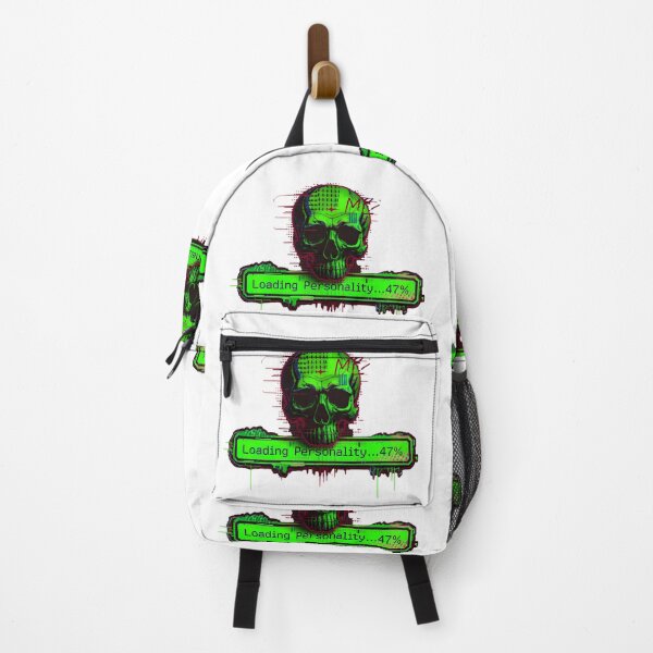 Item preview, Loading Personality 47% Green Red Skull Bones designed and sold by ART ATTACK ZONE.