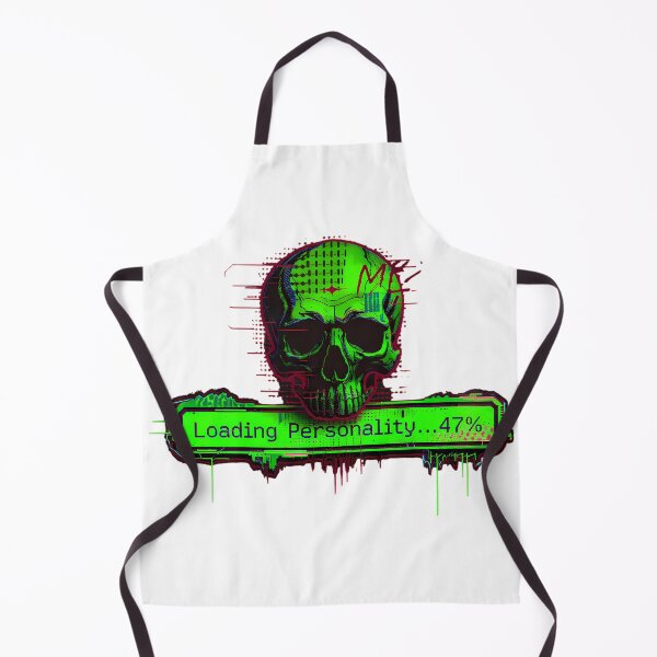 Item preview, Loading Personality 47% Green Red Skull Bones designed and sold by ART ATTACK ZONE.