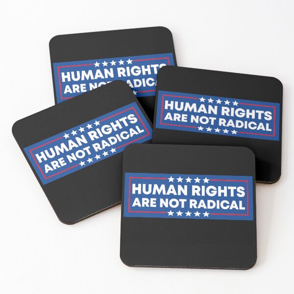 Item preview, Human Rights Are Not Radical - Anti Fascist designed and sold by PixVib.