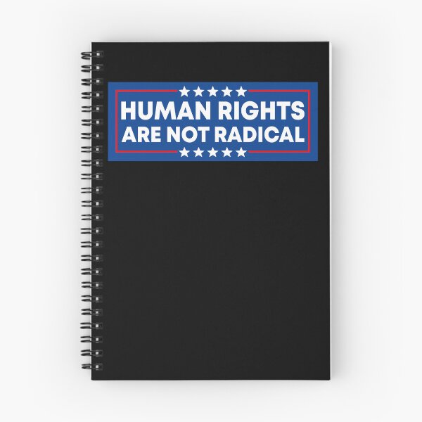 Item preview, Human Rights Are Not Radical - Anti Fascist designed and sold by PixVib.