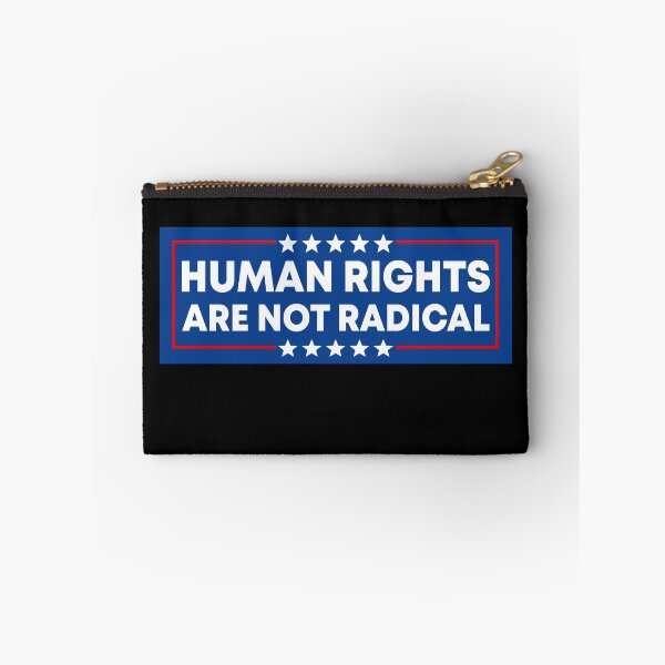 Item preview, Human Rights Are Not Radical - Anti Fascist designed and sold by PixVib.