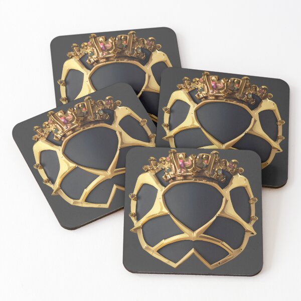 Item preview, Gold and Black Medieval Fantasy Shield designed and sold by Chubuter.