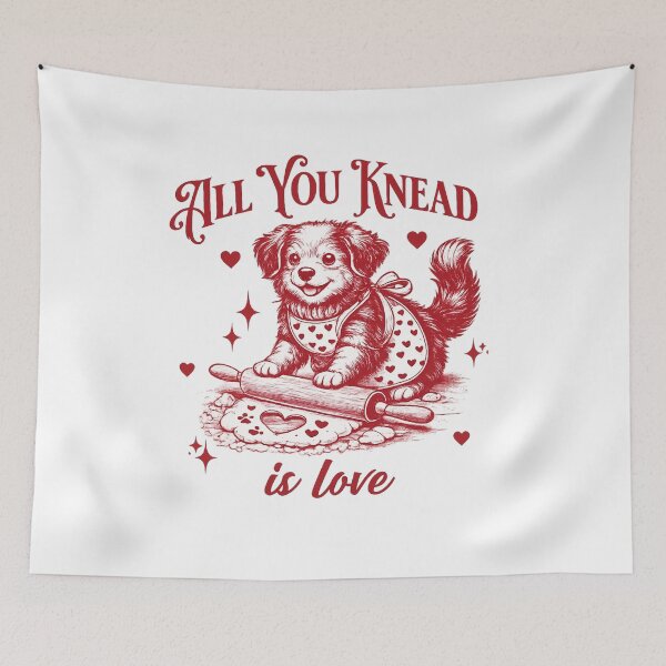 Item preview, Cute Dog Valentine's Day Shirt Vintage Dog Biscuits Kneading Dough or Women Gift for Dog Lovers Dog Mama Mom Tee Birthday Christmas designed and sold by faridman.