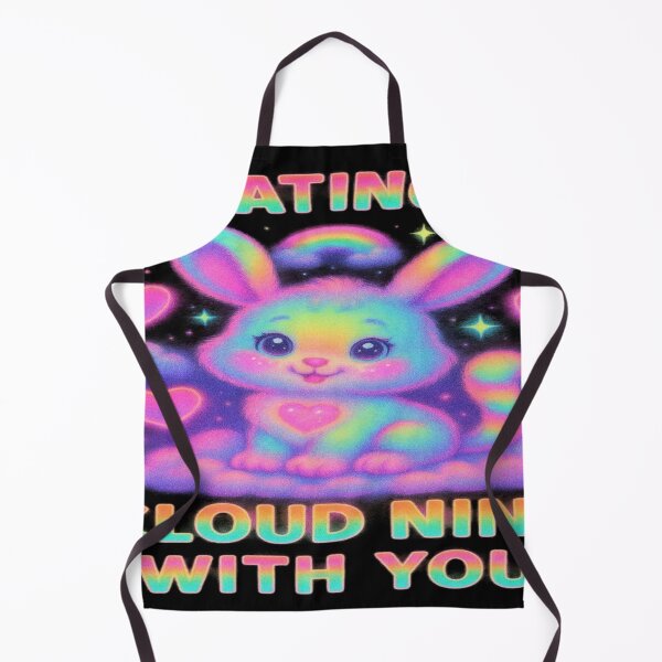 Item preview, Starlette the Rainbow Cloud Bunny — “Floating On Cloud Nine With You” Glow-Gang 2026 Valentine’s Day Edition — Design #2 of 6 designed and sold by "TXSiSsY's TRIUMPH BY GRACE".