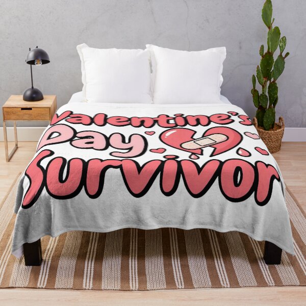 Item preview, Valentine’s Day Survivor Funny Anti Valentine Heartbreak Design designed and sold by LumiAnCreations.