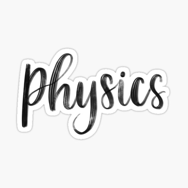 Physics - Folder/Binder Sticker Sticker