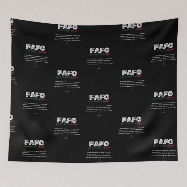 Item preview, FAFO Level Up - Street Wisdom & Growth Mindset designed and sold by Raised Different.