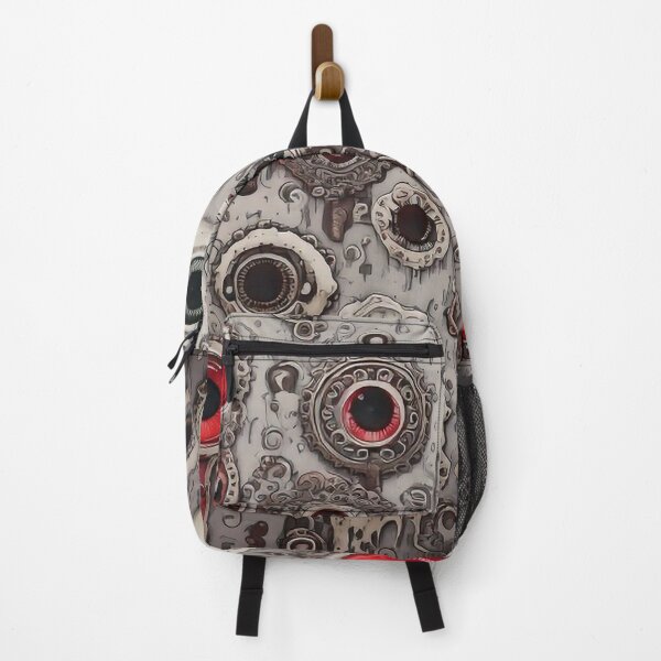 Item preview, Gothic Mechanical Eye Pattern, Surrealist Art Paranoia designed and sold by Black Ink Visions.