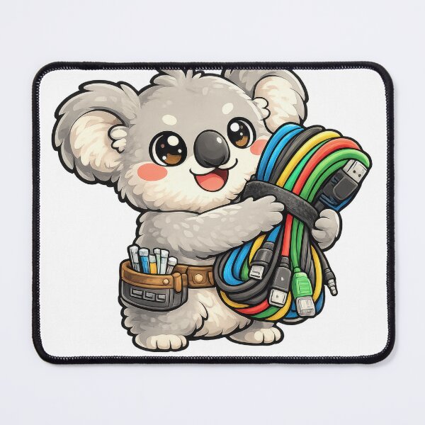 Item preview, Organized Koala Cable Hoard designed and sold by jgvisualarts.