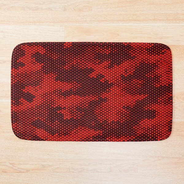 Item preview, Red Hexagon Camouflage Pattern designed and sold by ARTHEMID.