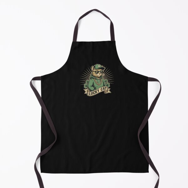 Item preview, Gangsta Lucky Cat – Retro Irish Grunge designed and sold by scottygrindz.