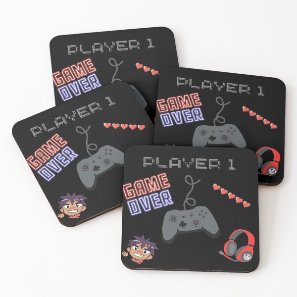 Item preview, Player 1 Game Over Retro Gaming designed and sold by XyoticStudios.