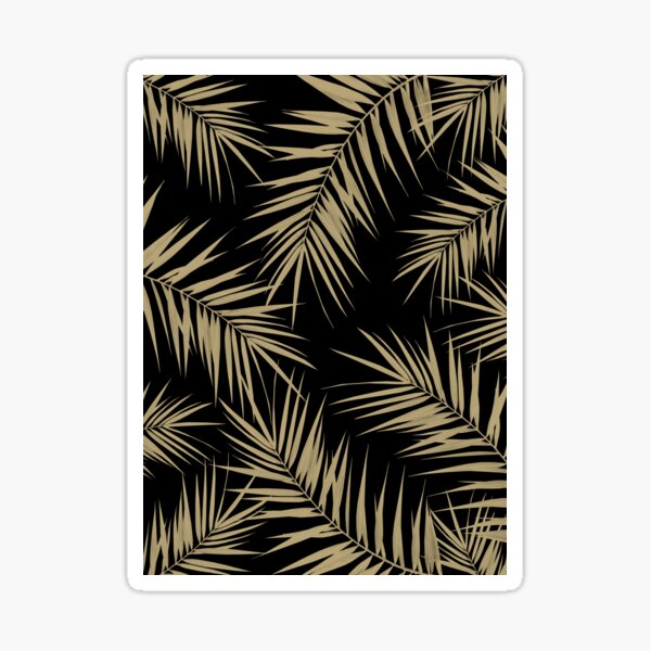 Item preview, Palm Leaves Cali Finesse #1 #gold #tropical #decor #art  designed and sold by Anita's & Bella's Art.