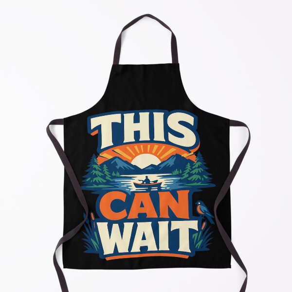 Item preview, This Can Wait Calm Sunset Design designed and sold by TeeTimeTreasure.