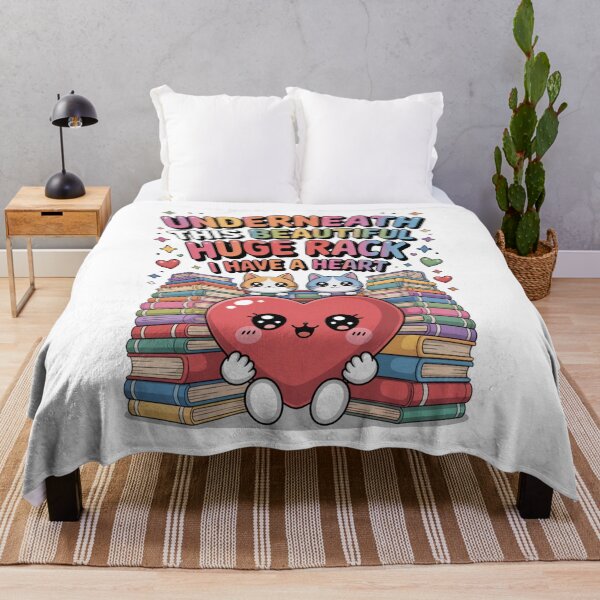Item preview, The Underneath This Beautiful Huge Rack I Have A Heart Classic T-Shirt designed and sold by PaulaArtworks.