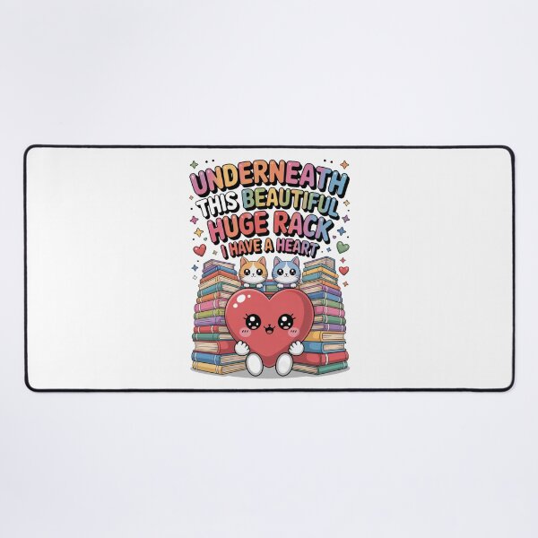 Item preview, The Underneath This Beautiful Huge Rack I Have A Heart Classic T-Shirt designed and sold by PaulaArtworks.