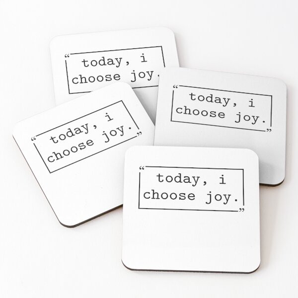 Item preview, Today I Choose Joy Inspirational Mental Health designed and sold by gunaone-design.