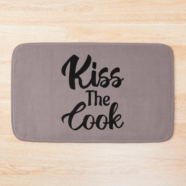 Item preview, Kiss The Cook Funny Novelty. Funny Cooking Quote. Cook Lover designed and sold by DesignHouse07.