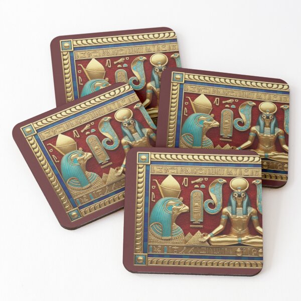 Item preview, Ra Horus Thoth Egyptian Gods designed and sold by DesignByGeorgi.