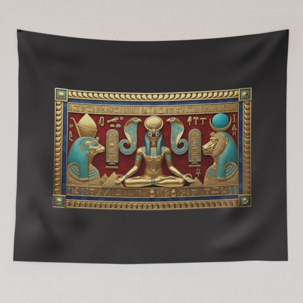 Item preview, Ra Horus Thoth Egyptian Gods designed and sold by DesignByGeorgi.