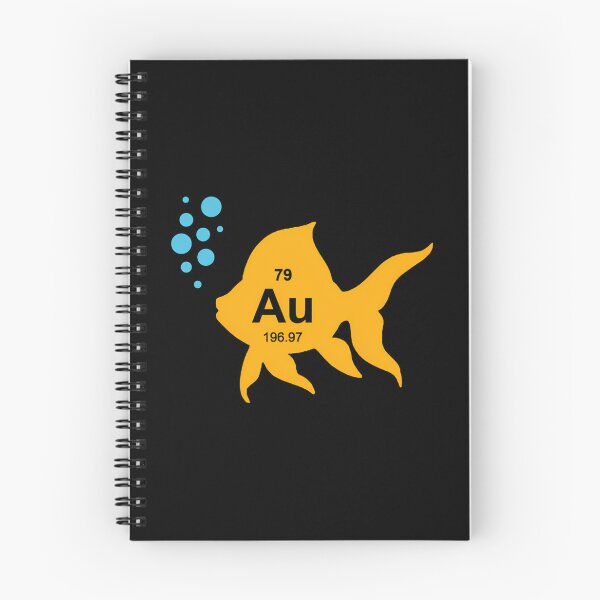 Item preview, Au Goldfish Periodic Table Pun designed and sold by awkidmwf29.
