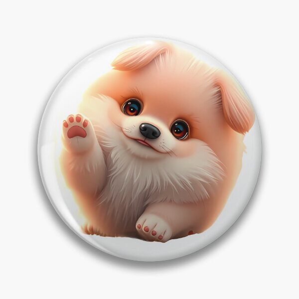 Item preview, Cute puppy saying hello designed and sold by sweet-family.