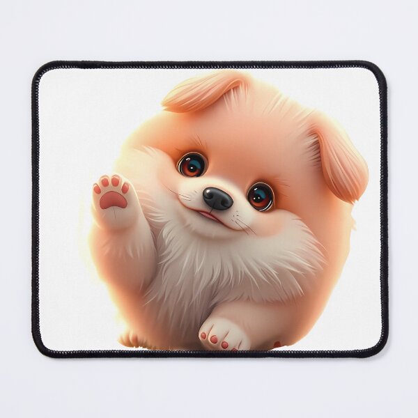 Item preview, Cute puppy saying hello designed and sold by sweet-family.